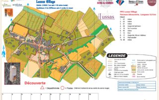 Parcours permanent d'orientation à Lussas - découverte