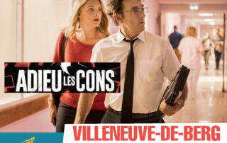 Open air cinema with the movie “Adieu les cons” Open air cinema with the movie “Adieu les cons”