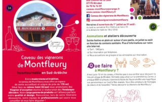Le Passeport des Vignerons Ardéchois – Montfleury Le Passeport des Vignerons Ardéchois – Montfleury