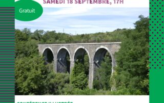 Journées Européennes du Patrimoine: Conférence « le patrimoine ferroviaire en Vivarais Méridional » Journées Européennes du Patrimoine: Conférence « le patrimoine ferroviaire en Vivarais Méridional »