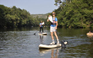 Location sur le plan d'eau