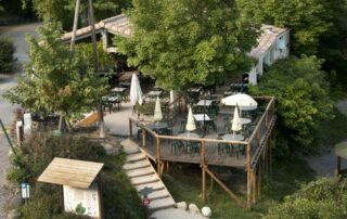 Restaurant au camping Les Arches