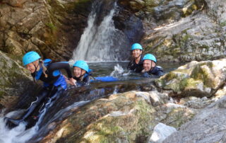 Canyoning – Le Bas Chassezac – 1/2 journée famille avec le BMAM