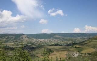 Panorama randonnée en Ardèche