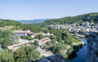 Vue d'ensemble du village vacances