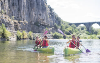 Initiation canoë sur le plan d'eau