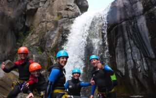 Canyoning Ardèche cascade Haut Chassezac