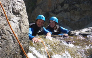 Canyoning famille Ardèche Haut Chassezac