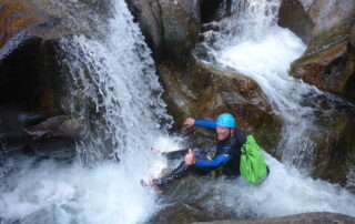 Canyon journée Haut Chassezac avec Nature Canyon