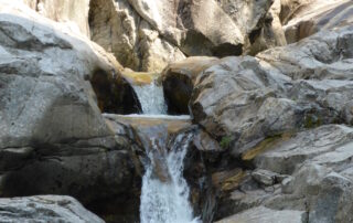 Toboggans activité canyoning en Ardèche Haut Chassezac