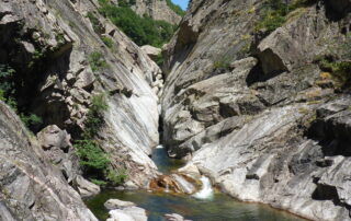 Canyon journée Chassezac Intermédiaire avec Nature Canyon