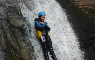 Toboggan canyoning demi-journée Azéro en Ardèche