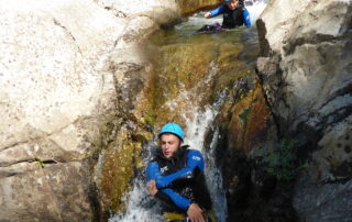 Canyon journée Haut Chassezac avec Nature Canyon