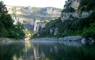 Les Gorges de l'Ardèche : 24 km / 1 jours avec canoyak