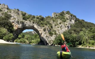 Canoë encadré - mini descente 7 km (½ journée) avec Kayacorde