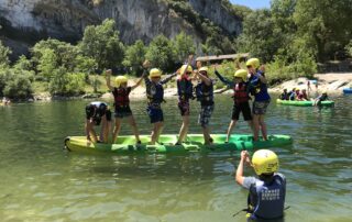 Canoë encadré - mini descente 7 km (½ journée) avec Kayacorde