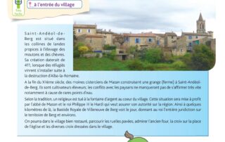 Randoland - jeu de piste pour enfants à St Andéol de Berg