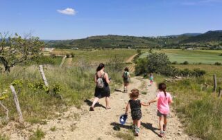 Parcours ludique avec les enfants en Ardèche