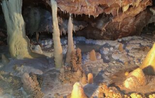 Grotte Forestière cristaux