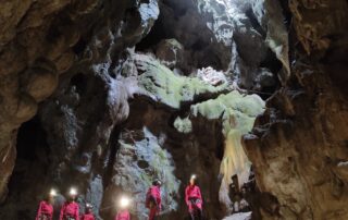 Spéléo La grotte des 2 avens - 1/2 journée spéléo avec le BMAM