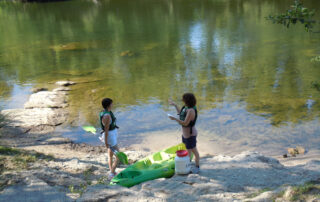 Canoë - Kayak de Vallon à St Martin d'Ardèche - 30 km / 1 jour avec Canoës Service