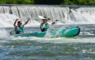 Canoë – Kayak de Vallon à Sauze – 10 + 24 km / 2 jours avec l’Arche de Noé