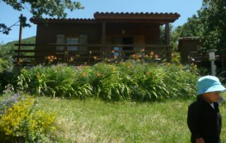 Chalets d’Arbres – Red chalet 4 people
