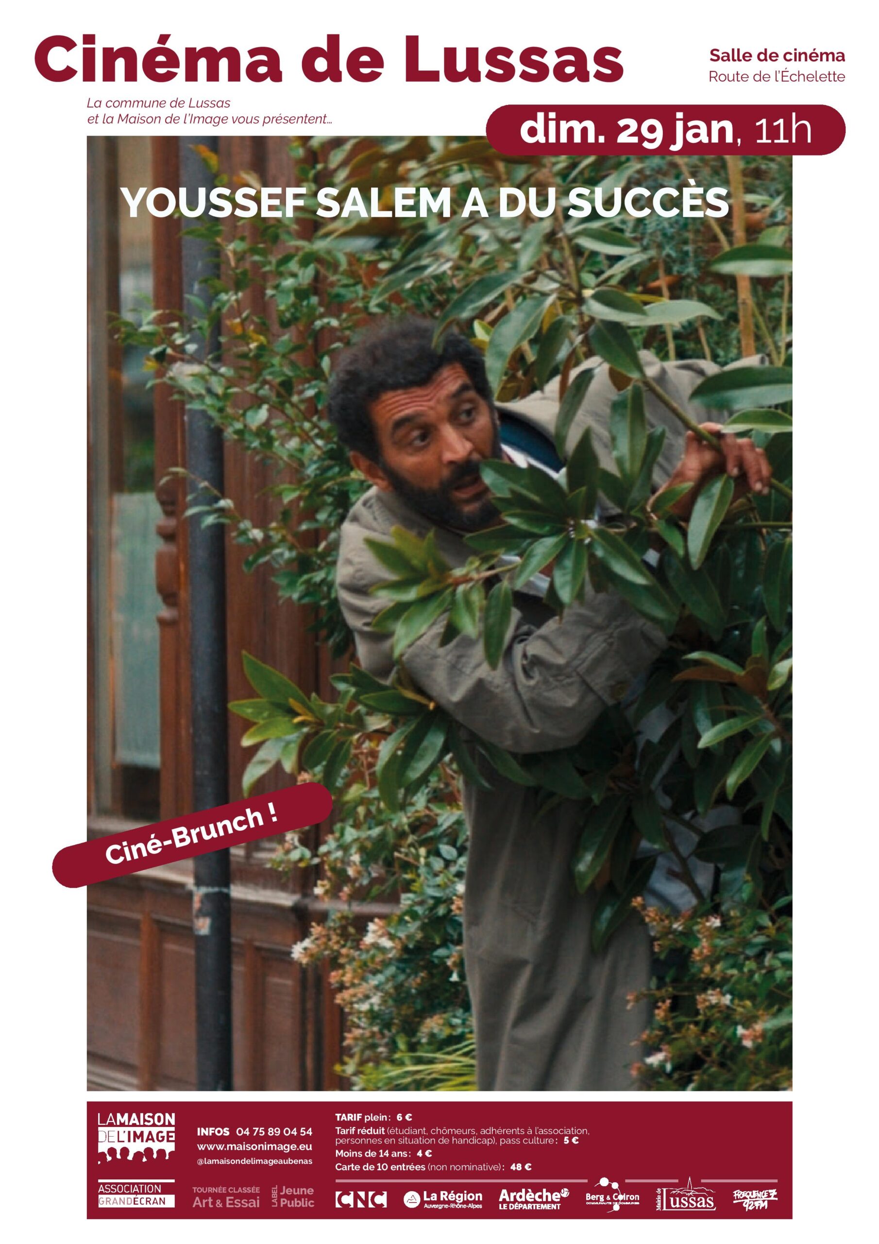 Ciné-brunch avec Youssef Salem a du succès à Lussas