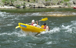 Canoë sur l'Ardèche