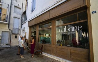 Cabane, atelier-boutique à Villeneuve de Berg