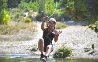 Tyrolienne géante en Ardèche