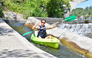 Canoë - Kayak de Sampzon à Châmes - 13 km avec Canoës Service