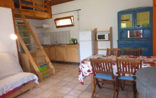 Chalets d'Arbres - Blue chalet 4/6 people