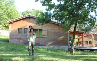 Chalets d'Arbres - White chalet