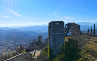 Chateau de St Laurent sous Coiron