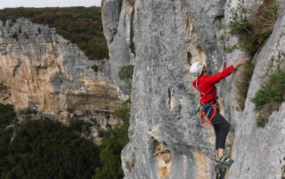 Escalade falaises avec Cimes et Canyons