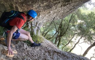 Canyon sec barranco de Rochecolombe avec Kayacorde