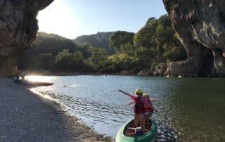 Canoë encadré - Immersion Bivouac dans les Gorges 2 jours / 1 nuit avec Kayacorde