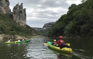 Canoë encadré - Immersion Bivouac dans les Gorges 2 jours / 1 nuit avec Kayacorde