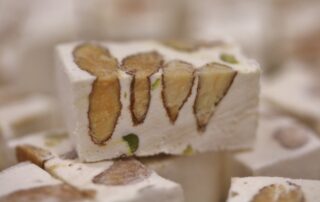 Nougat artisanal au miel d'Ardèche