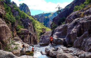 Sport Canyoning, La Garde 1/2 Day with Ardèche Outdoor Activities