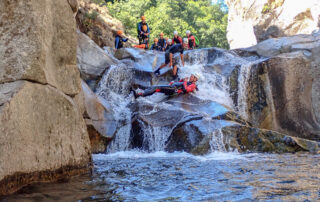 Sport Canyoning, La Garde 1/2 Day with Ardèche Outdoor Activities