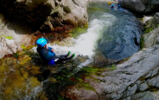 Les plus beau toboggans de canyoning de l'Ardèche