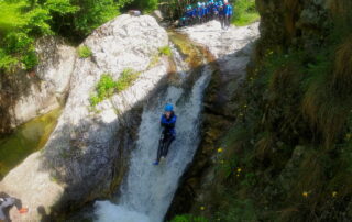 Les plus beau toboggans de canyoning de l'Ardèche