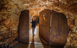 Dégustation œnologique à 50 mètres sous terre et visite de la Grotte