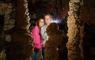 English guided tour of the cave