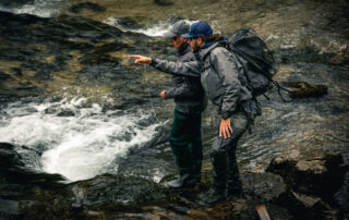 Fly-fishing guiding with Ardèche Pêche Aventure