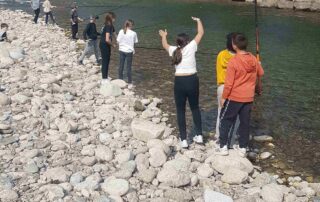 Initiation en famille à la Pêche au Coup avec Ardèche Pêche Aventure