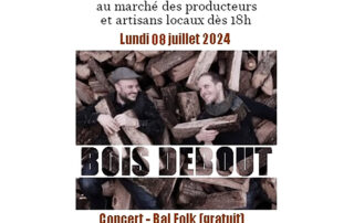 Concert/Bal Folk avec BOIS DEBOUT à Darbres