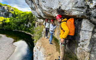 Via-Corda aventure Jardin d’endieu 1/2 day with Ardèche Outdoor Activités